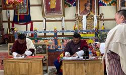Dasho Dzongda and Census Officer
